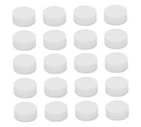 SUPVOX 20pcs Guitar Fretboard Inlay Dots White Shell Binding Points 6mm x 2.5mm Nacre for Guitar and Bass Fret Markers
