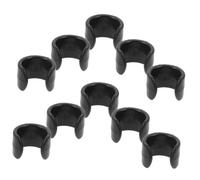 SUPVOX 20pcs Mic Cable Clips Cable Holders for Microphone Stand Flexible Cord Organizers for Live Streaming Lightweight and Portable Wire Management Accessories