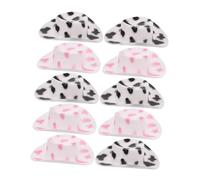 SUPVOX 20pcs Mini Cowgirl Hats Lightweight Portable Design for Dollhouse Crafting Supplies Tiny Hats for Crafts and Mini Dolls Party Accessories