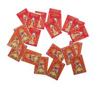 SUPVOX 20pcs Miniature Chinese Year Decor DIY Spring Festival Couplets God of Wealth Models Realistic Dollhouse Accessories for Festive Scenes Symbol of Prosperity Luck