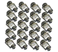 SUPVOX 20pcs Miniature Dollhouse Scene Decoration Kerosene Lamp Model Miniature Dollhouse Accessories Retro Vintage Kerosene Lamp