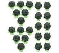 SUPVOX 20pcs Miniature Turtle Statues Decor Fairy Garden Accessories Garden Turtle Statue Fish Tank Figurine Tiny Animals Figures Resin Tortoise Figurine