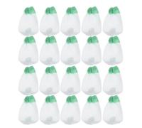 SUPVOX 20pcs Outdoor Camping Lantern Mantles Green Tip U-Shaped Large Gauze Mesh for Kerosene Propane Gas Lamps Tent Lamp Shade Accessories