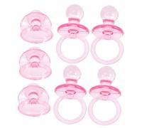 SUPVOX 20Pcs Party Favors Transparent Mini Pacifier Decorations for Shower Prizes and Shower Decorations for Joyful Celebration