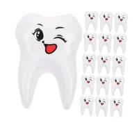SUPVOX 20pcs Plastic Cartoon Teeth Mini Pretend Play Models for Boys and Party Favors Educational Supplies and Decor