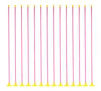 SUPVOX 20pcs Plastic Suction Cup Arrows with Soft Tips 42cm Pink for Indoor and Outdoor Archery Target Practice