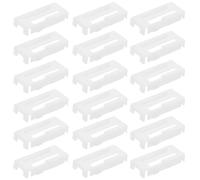 SUPVOX 20pcs Plastic Wire Retainer Clips for Rc Airplane Boat Models Anti-slip Extension Cable Holders with Easy Installation for Organized Wiring Management