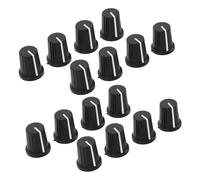 SUPVOX 20pcs Potentiometer Knobs Plum Handle Rotary Caps Precision Volume Control for Audio Mixers Speed Adjustment for Electronic Devices and Musical Instruments