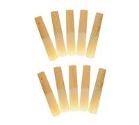 SUPVOX 20pcs Professional Clarinet Reed for Saxophone Clarinet Part Instrument Accessories Reed for Woodwind Instrument and Alto Sax