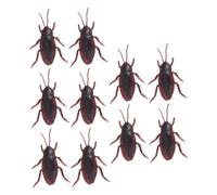 SUPVOX 20Pcs Realistic Fake Cockroaches for Pranks Scary Simulation Bug for Halloween Party Decorations and Trick Supplies Great for Practical Jokes