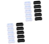 SUPVOX 20pcs Reptile Feeding Dish Easy to Clean Water and Food Bowls for Lizards Geckos Turtles and More Smooth Convenient for Daily Use and Colors