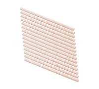 SUPVOX 20pcs Rhythm Sticks Drum Sticks Percussion Instruments for Kids Round Wooden Sticks 30x1.2cm for Toddler Music Classroom