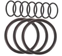 SUPVOX 20pcs Rubber Trumpet Slide Rings Tuning Slide Stoppers for Cornet Trumpet Repair Parts Replacement Rings for Noise Prevention and Smooth Instrument Function