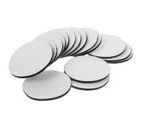 SUPVOX 20pcs Self-Adhesive Hook and Loop Tape Sofa Adhesive Patch Bed Sheet Grippers Black Nylon Lint Resistant to Wear Double-Sided Adhesive Fastening for Furniture and Sofas