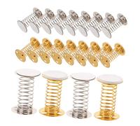 SUPVOX 20pcs Spring Base Replacement for Shaking Head Dolls Lightweight Wobble Doll Springs with Stable Installation Creative DIY Craft Supplies for Car Dashboard and Fun Projects