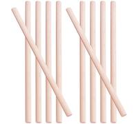 SUPVOX 20pcs Wooden Rhythm Sticks, 30x1.2cm Natural Solid Wood Percussion Instruments, Music Education for ’s Learning and Play