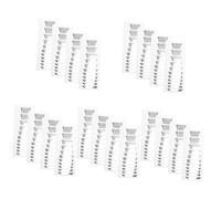SUPVOX 20sheets Fretboard Sticker for Guitar Music Instrument Vinyl Decals Guitar Scale Stickers Easy to Apply