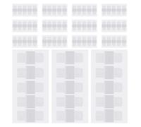 SUPVOX 20sheets Self-Adhesive Index Tabs Sticky Tabs for Binder Hole Paper Plastic Adhesive Index Page Markers for Office School Class Meeting Notebooks