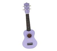 SUPVOX 21-inch Wooden Ukulele Guitar Toy for Boys and Girls Purple Vintage Style Music Instrument Toy Educational Early Learning Guitar Simulated Musical