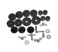 SUPVOX 23pcs Drum Cymbal Replacement Kit Felt Pads Washers Tubes for Easy Setup Resistant Accessories for Drum Kit