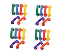 SUPVOX 24 pcs Speech Therapy Reading Phones for Adults Plastic Hearing Feedback in Bright Colors Lightweight Pretend Telephone for Pronunciation Aid and Classroom Learning Tool
