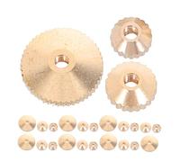 SUPVOX 24pcs Clock Parts Kit Brass Replacement Nuts for Quartz Clock Movements Repair Accessories for DIY Assembly