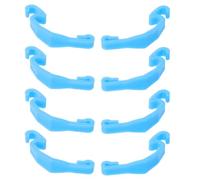 SUPVOX 24pcs Plastic Cage Buckle Clips for Small Pets Secure Wire Cage Edge Fasteners for Rabbits Hamsters Gerbils Detachable Latch Connectors for DIY Pet Fence Assembly Wear-resistant