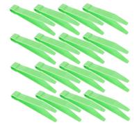SUPVOX 25pcs Plastic Tweezers for Kindergarten Fine Motor Skill Development Stable Material Early Learning Experimental Clips for Sorting Counting and Outdoor Exploration