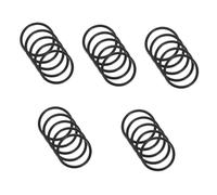 SUPVOX 25pcs Singing Bowl Ring Rubber Base Support for Fixing Singing Bowl Small for Buddhist Ritual Instruments Cushion