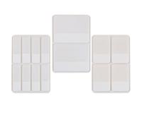 SUPVOX 280pcs Office Sticky Index Tabs Set - Large 5.4x4cm, Medium 4x2.5cm, Small 4x1.2cm - Reusable Portable Page Markers for Books, Notes, Learning Accessories and Household Reading