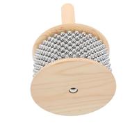 SUPVOX 2a Wooden Cabasa Percussion Instrument for Beginners Hand Music Instrument for Personal Practice School Education and Team Diameter and Elegant Design