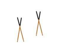 SUPVOX 2pairs Aluminium Alloy Anti-rust for Drummer Exercises Drumstick for Drum Pad Practice for All Skill Levels Golden Finish