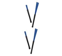 SUPVOX 2pairs Ergonomic Drum Stick Cleaning Brush Retractable Loop End Jazz Drummer Essential Cleaning Tool Material