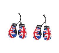 SUPVOX 2pairs Mini Boxing Gloves Pendants for Key Chain Small Boxing Gloves Pendant Hanging Decor for Car Decorations Ornaments and Christmas Tree Hanging Decorations
