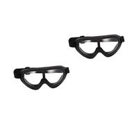 SUPVOX 2pairs Outdoor Windproof Cycling for Men and Women Lightweight Riding Eyewear Anti-scratch and Dust Resistant Goggles for Cycling Hiking and Camping Activities