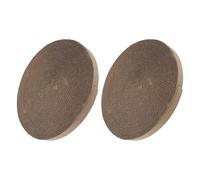 SUPVOX 2Pcs 34Cm Round Corrugated Cardboard Replacement Insert for Cat Scratcher House Circular Cat Bed Scratching Pad Refill for Indoor
