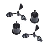 SUPVOX 2pcs Abs Wind Anemometer Housing Shells Wind Speed Sensor Covers Replacement for Weather Monitoring Devices