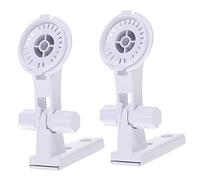 SUPVOX 2pcs Adjustable Camera Wall Mount Bracket Easy Install Security Camera Support for Use Sturdy Design for Ceiling Wall Mounting Versatile and