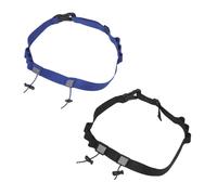 SUPVOX 2pcs Adjustable Marathon Running Belt with Gel Loops Elastic Reflective Race Number Holder for Cycling Jogging Non-slip Bib Strap for Endurance Sports