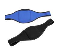 SUPVOX 2pcs Adjustable Microphone Waist Pack for Fitness Instructors with Mic Loop and Carrier Belt, Wireless Mic Holder Waistband Bag for Gym, Fitness Classes and Stage Use