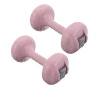 SUPVOX 2Pcs Adjustable Water Dumbbells Each Pink Lightweight Hand Weights for Home Gym Quiet Strength Training Fitness Equipment for Women Beginners