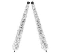 SUPVOX 2pcs Alto Saxophone Cleaning Brush Cotton Thread Interior Wall Wiping Tool Sax Maintenance Care for Thorough Instrument Cleaning