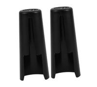 SUPVOX 2pcs Alto Saxophone Mouthpiece Caps Lightweight Plastic Protective Covers for Woodwind Instruments Durable and Precise Fit for Clarinet Mouthpieces Convenient Travel Storage