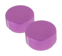 SUPVOX 2pcs Aluminum Alloy Guitar Knobs Metal Potentiometer Volume Control Rotary Encoder Knobs for Electric Guitars Durable and Stylish for Audio Equipment Adjustments