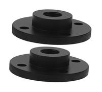 SUPVOX 2pcs Aluminum Alloy Mic Wall Mount Bracket Adjustable Angles Gooseneck Microphone Holder for Desktop and Wall Installation Support for Recording and Broadcasting