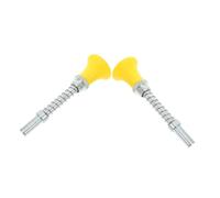 SUPVOX 2pcs Aluminum Alloy Weight Stack Pin Replacement Gym Pulley Pull Pin Knob Fitness Equipment Accessories for Cable Machines and Weight Racks Spring Mechanism for Secure Workout