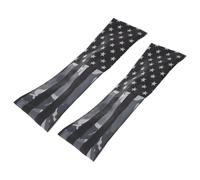 SUPVOX 2pcs American Flag Headband Elastic Headband Fashion Milk Silk Quick-dry One Size Fits Unisex Running Sports Hairband for Outdoor Sports