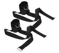SUPVOX 2Pcs Ankle Strap Wrap for Cable Machine Resistance Training Leg Force Workout Bands Comfortable Sticky Design Fitness Attachment for Home Gym