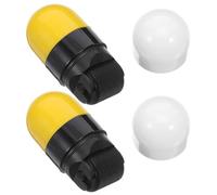 SUPVOX 2pcs Anti-Theft Dual-end Roller Stamp with Wide Privacy Ink for Fast Confidential Address Blocking and Personal Data Protection Efficient Identity Theft Prevention for Home and