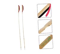SUPVOX 2pcs Antique Khaki Yangqin Dulcimer Bamboo Skewers Elastic Dulcimer Accessories for Musical Performance with Hand Polished Finish